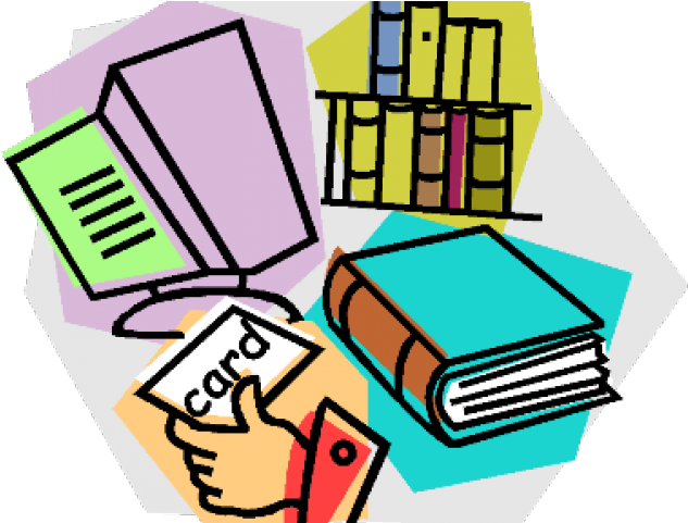 Database Clipart Library Circulation Desk - Book (640x480)