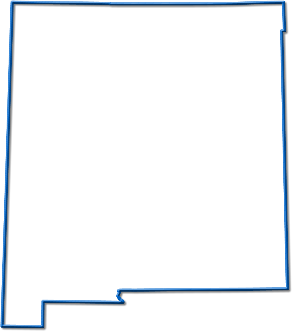 Transparent New Mexico Outline (1030x1302)