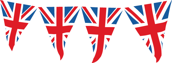 Union Jack Bunting - Flag (600x223)