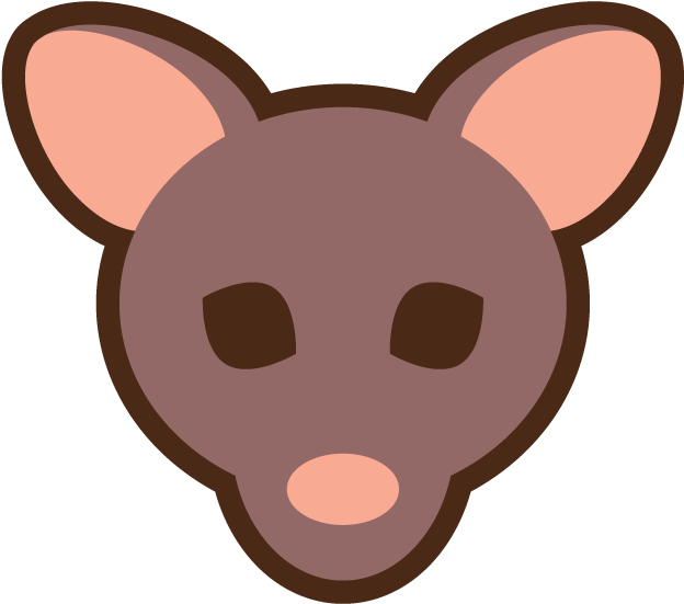 Opossum - Cartoon (1027x1024)