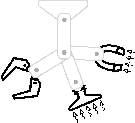 Robot Gripper - Drawing (532x532)