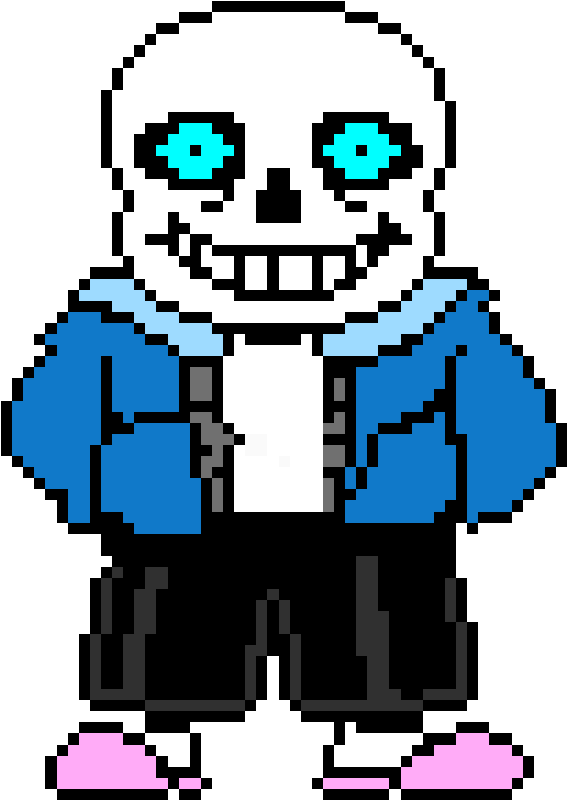 Sans Except He Has Two Eyes - Sans In Undertale (740x870)