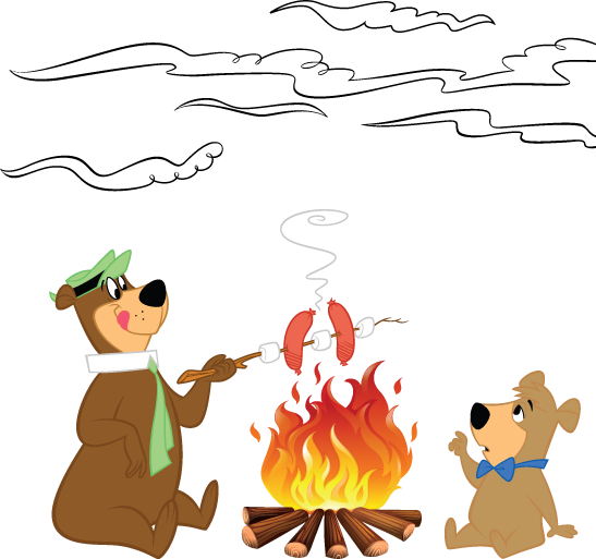 Why We're Different Image - Yogi Bear Coloring Pages (547x513)