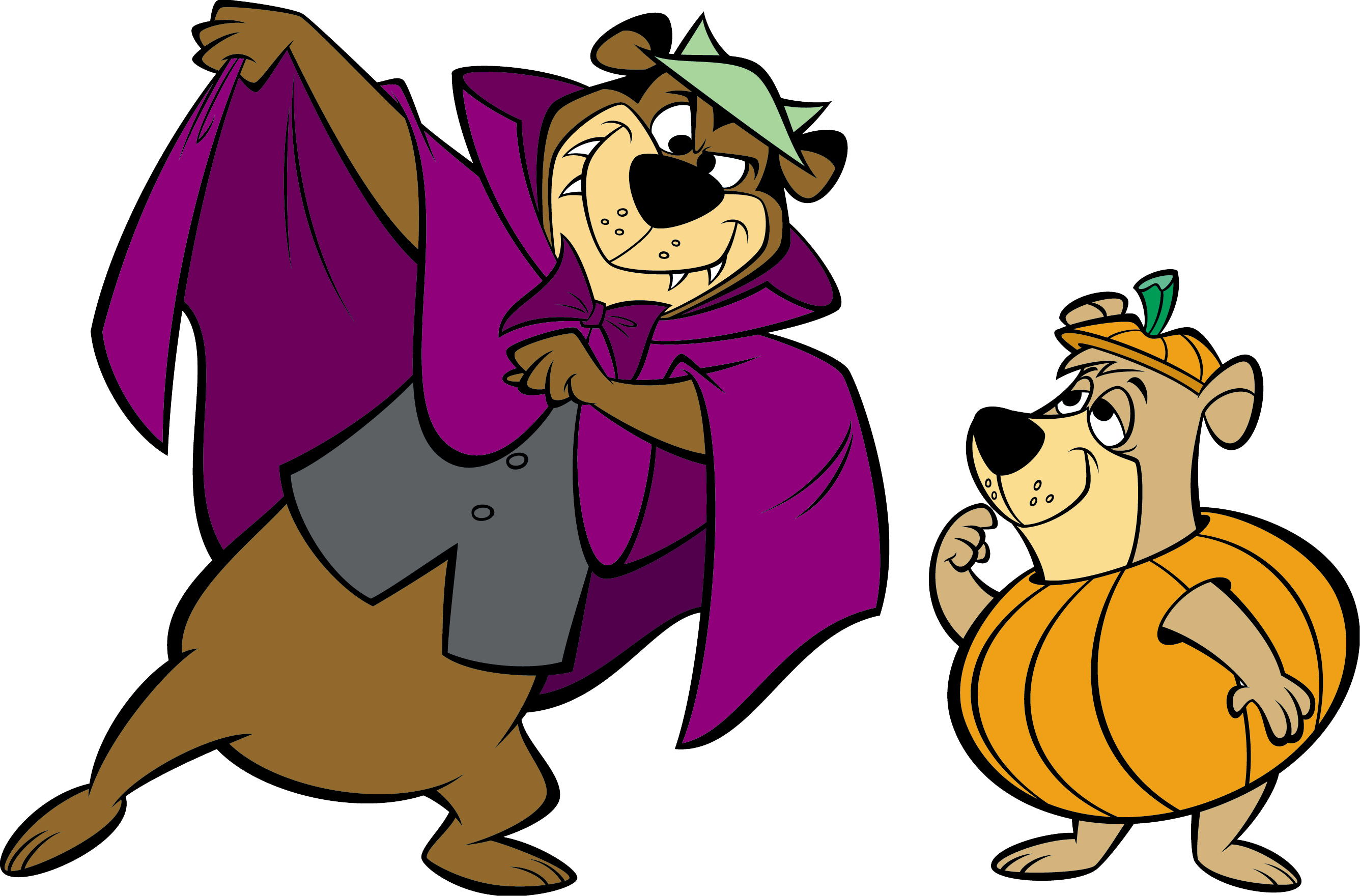 Yogi Bear Halloween (2672x1761)