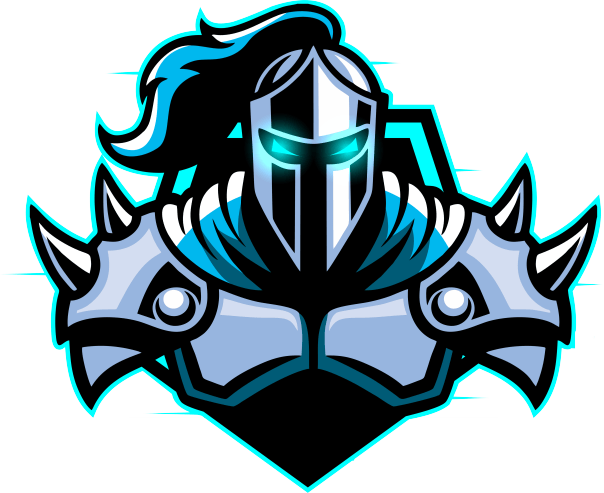 Raging Knights - Warrior Mascot (604x493)