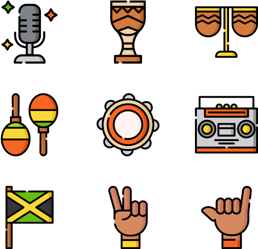 Reggae - Coffee Cup Icon Png (600x564)