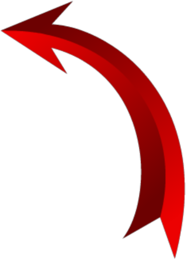 Arrow - 90 Degree Arrow Red (420x566)
