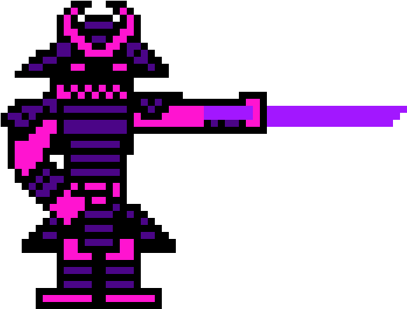 Dark Samurai Attack - Illustration (880x550)