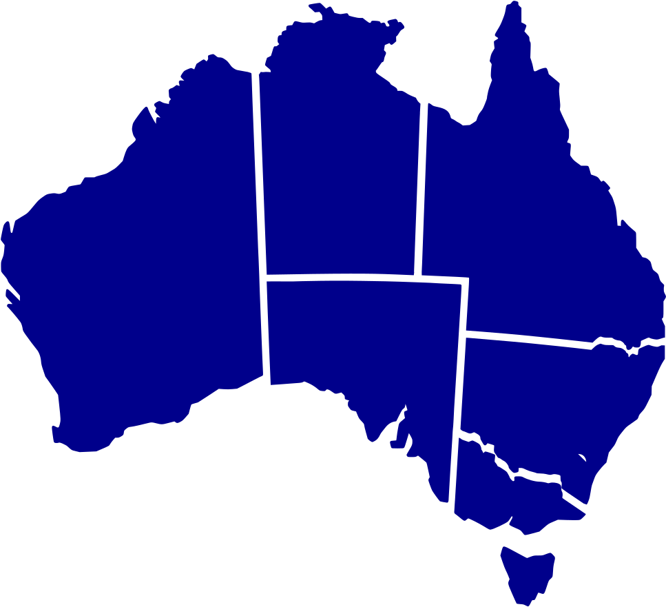 Interactive Svg Vector Map Australia Vector Map, Australia - State And Territory Government (1000x913)