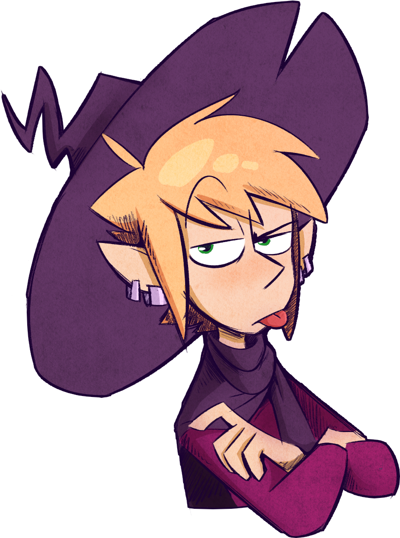 A Sassy Magic - Cartoon (866x1122)