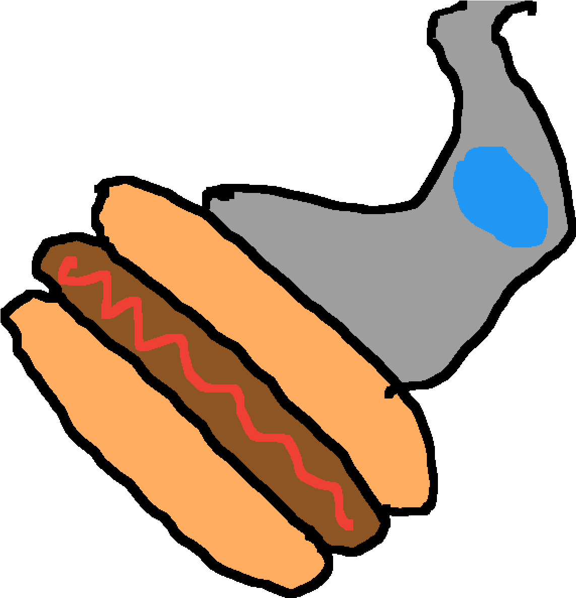 Chilli Dog - Dodger Dog (1400x1400)