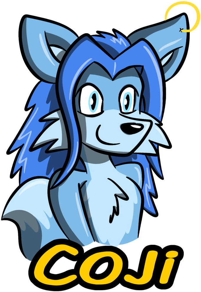 Coji Badge Styled By Toon Risu - Cartoon (774x1032)