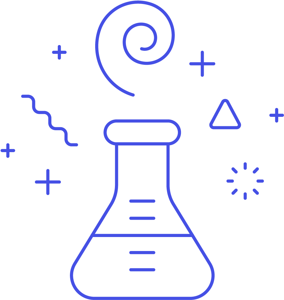 08 Science Beaker - Line Art (1025x1148)