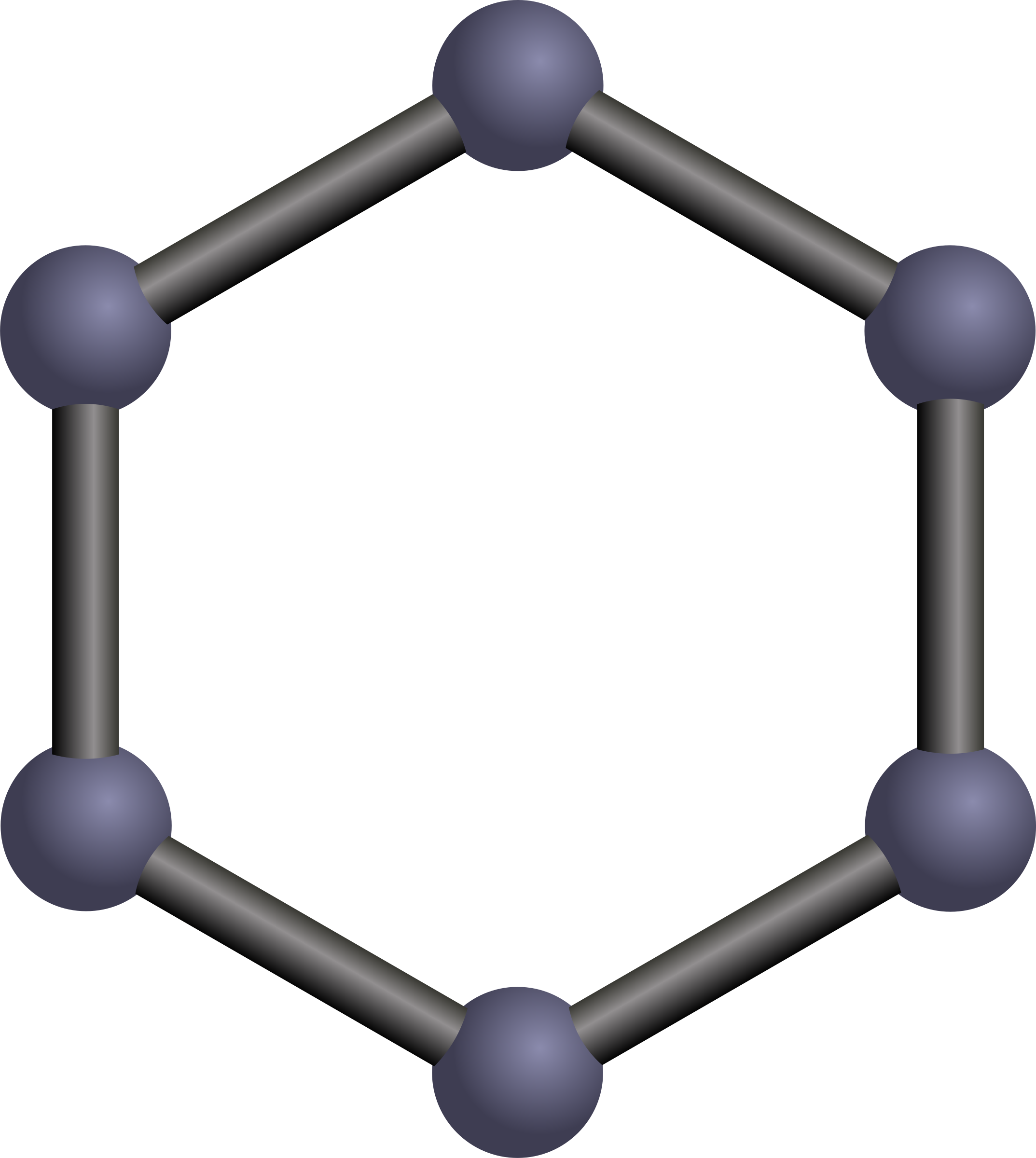 Benzene Ring Png (2147x2400)