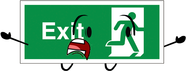 Exit Sign - Fire Exit Signs Right (754x295)