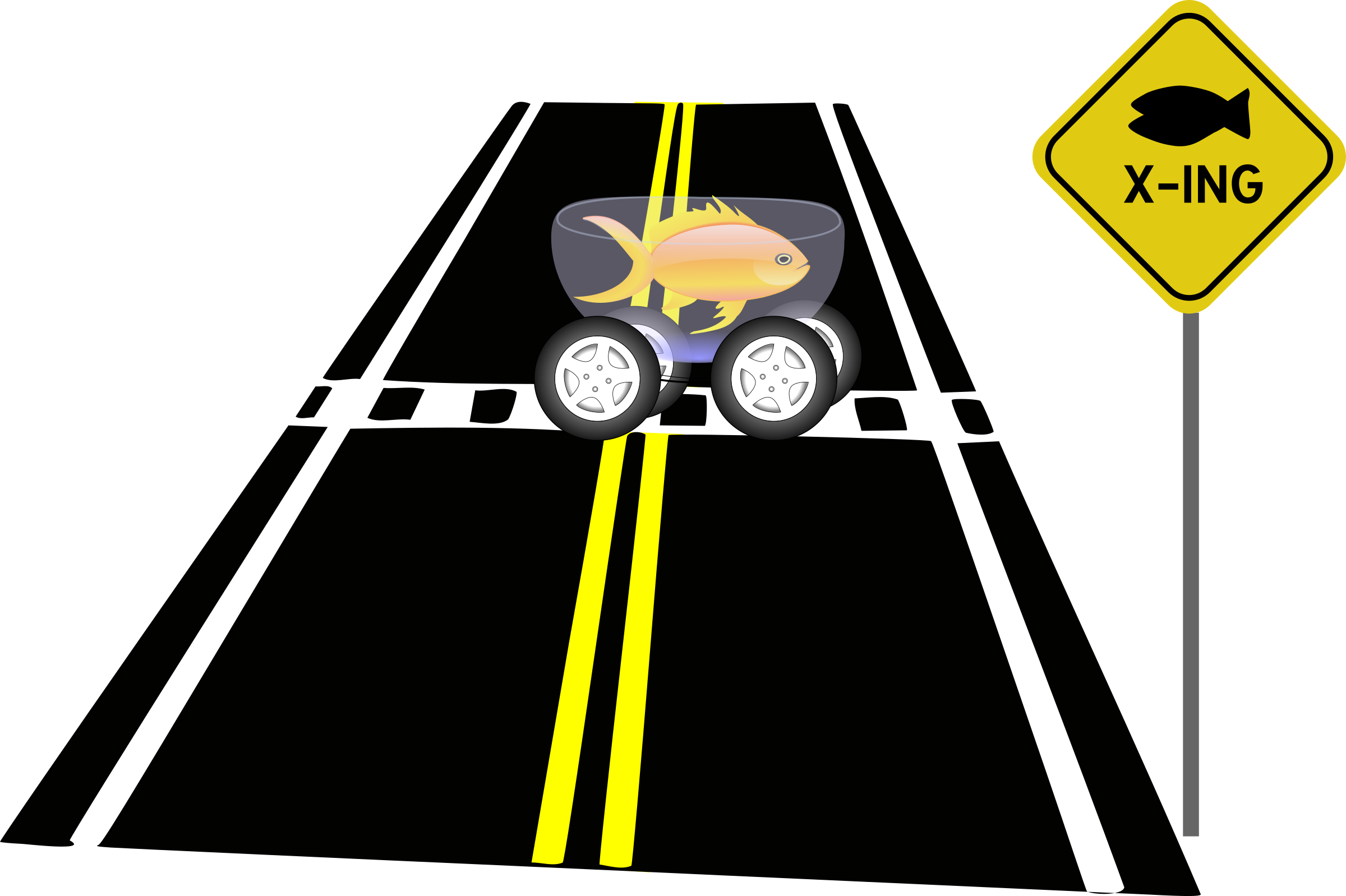 Fish Crossing Sign (2400x1598)