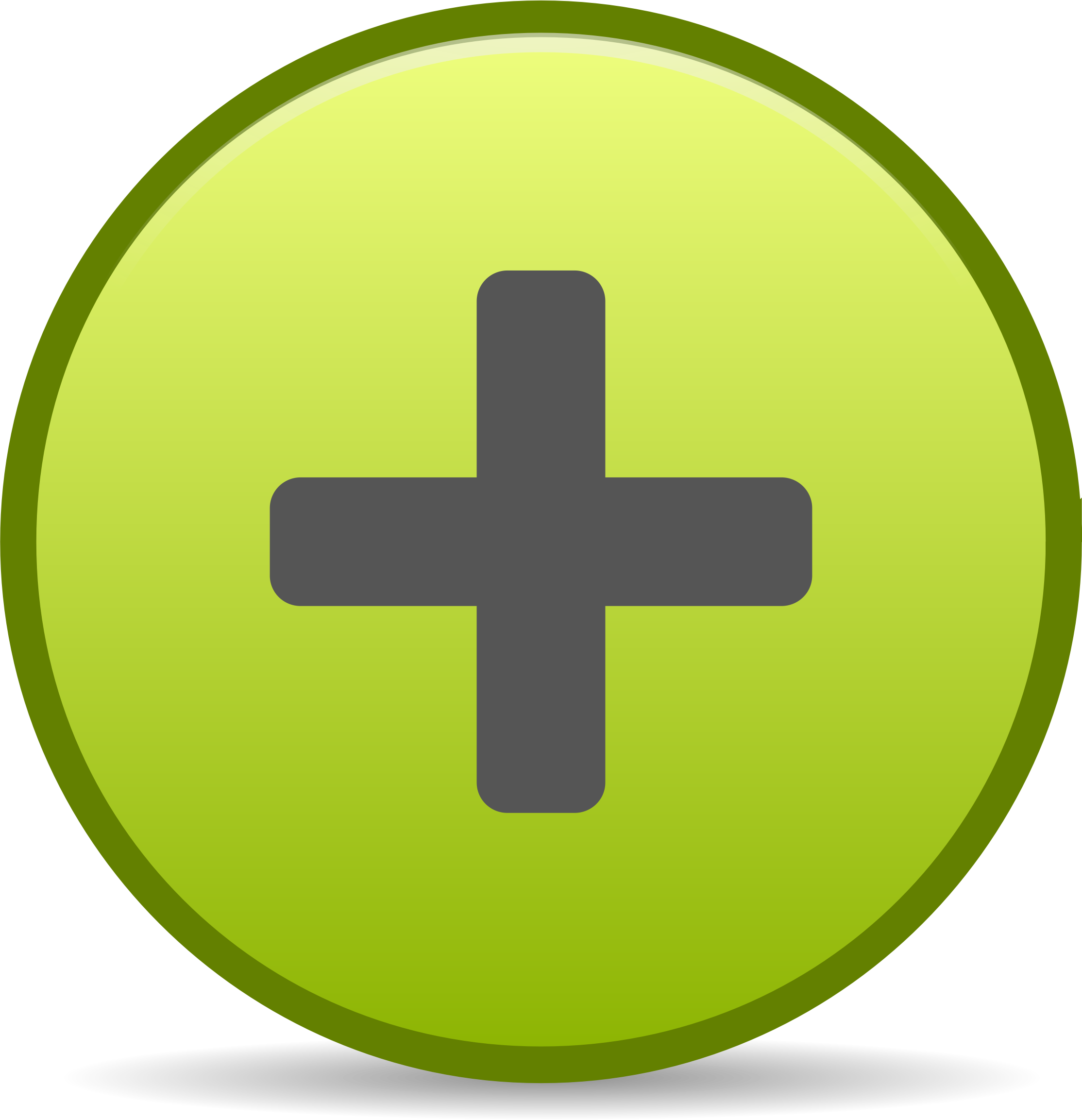 Plus Emblem Icon - Clipart Plus (2228x2306)