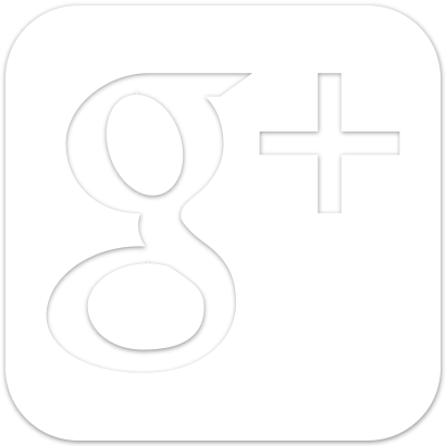 Connect With Riedell Roller - White Google Plus Icon (410x410)