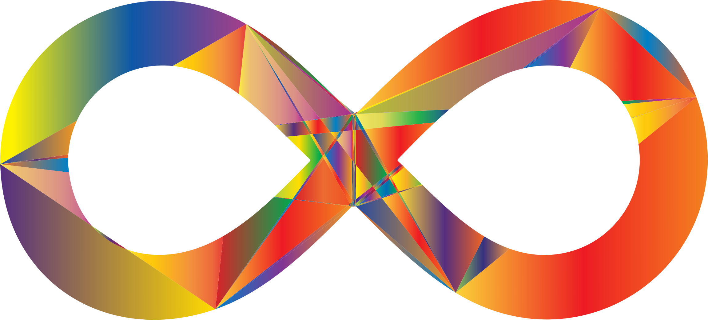 Geometric Infinity Sign - Infinity Sign (2302x1040)