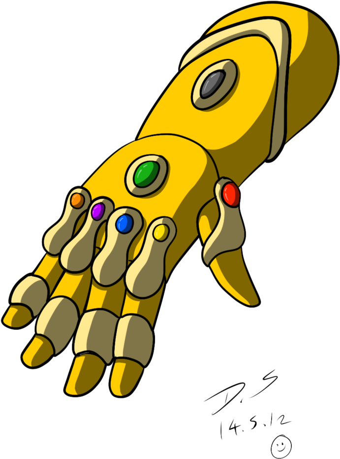 Infinity Gauntlet - Gauntlet Infinity Png (1024x1446)