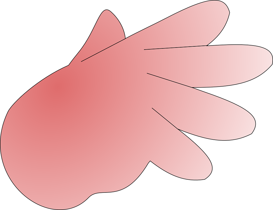 Free Chibi Hand - Hand (935x720)