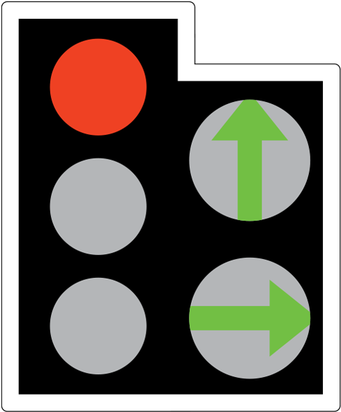 Traffic Lights - Circle (508x613)