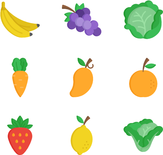 Fruits & Vegetables - Vegetable (600x564)
