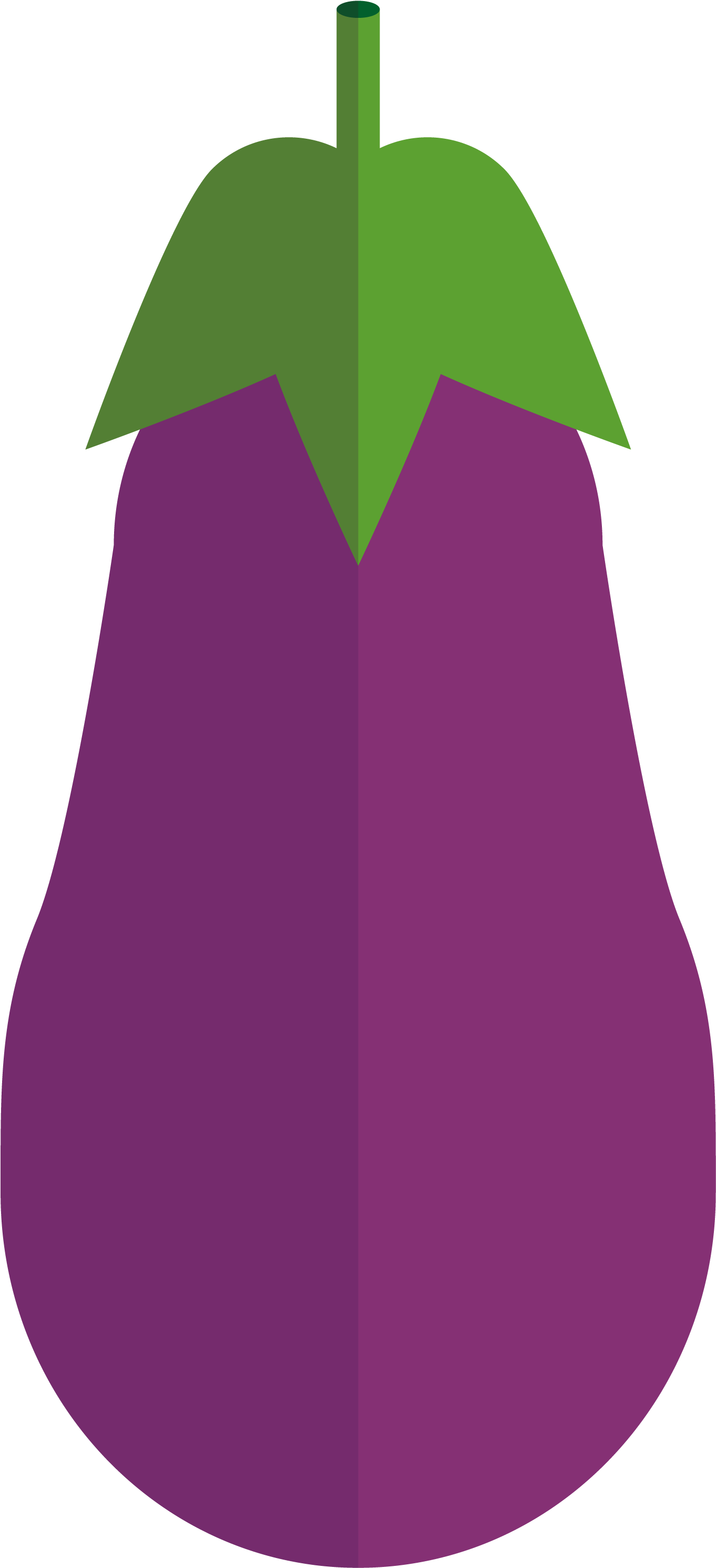 Eggplant Drawing Clip Art - Drawing (2280x4003)