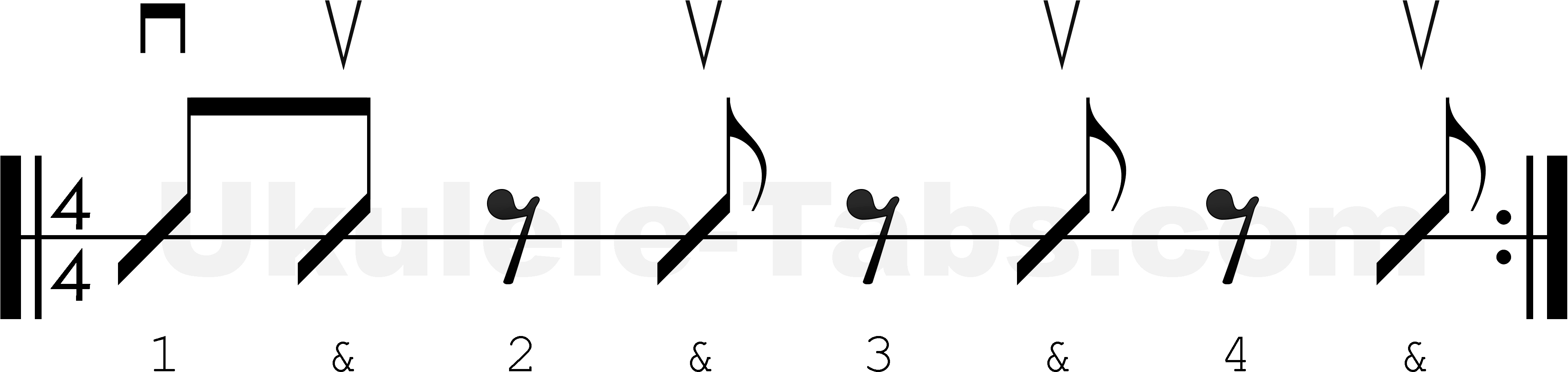 Strumming Pattern - Calligraphy (4379x1069)