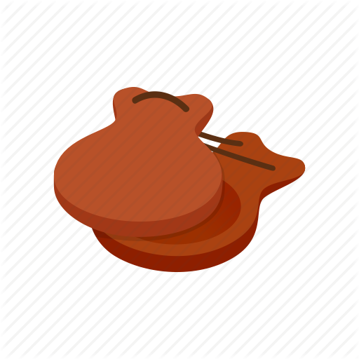 Spain Clipart Shaker - Castanets (512x512)