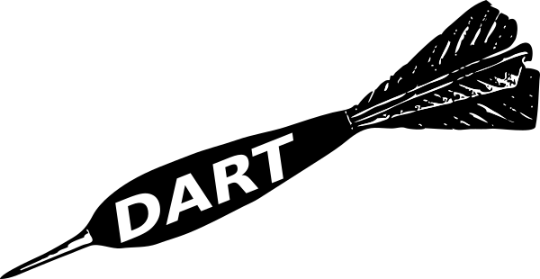 Dart Clip Art (600x310)