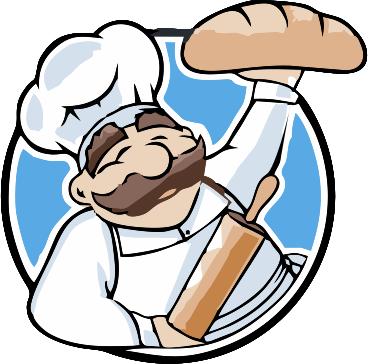 Bakery Man Vector (368x364)