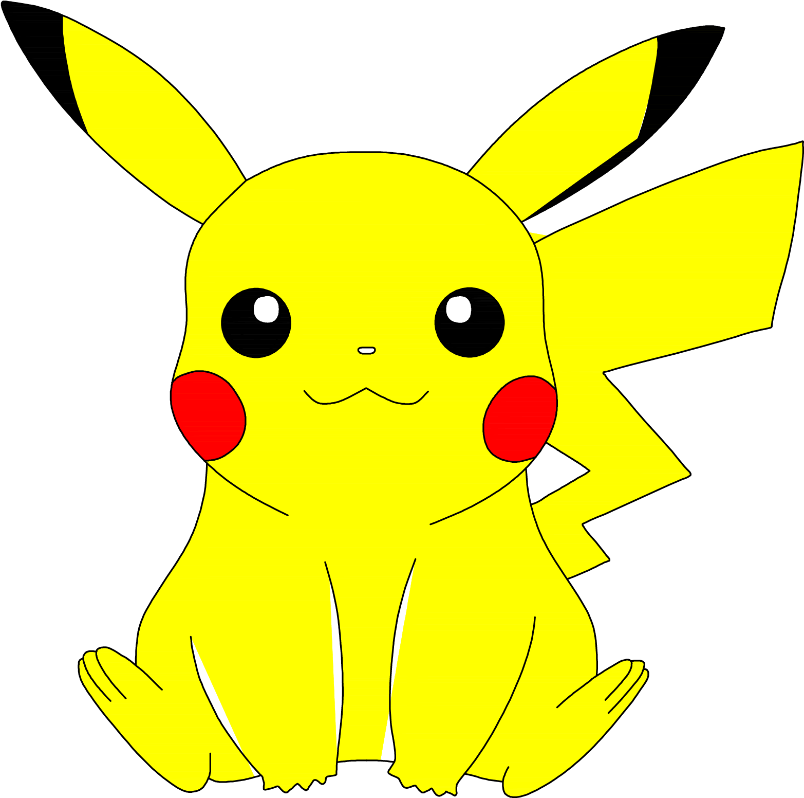 Pikachu Symmetry (3300x2550)