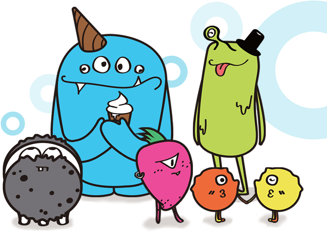 Icmonster Cafe - About - Cartoon (1170x861)