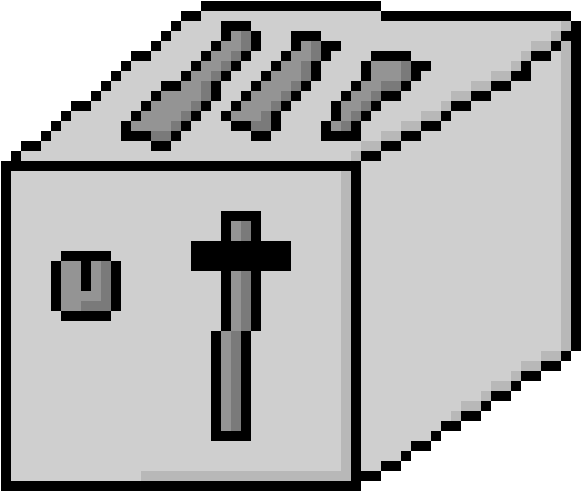 Toaster - Chef Hat Pixel Art (680x550)