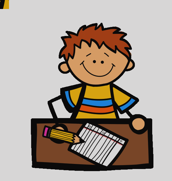 Kid Writing Png (574x604)