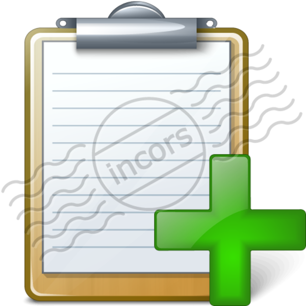 Clipboard Add 8 Image - Task List Cartoon (600x600)
