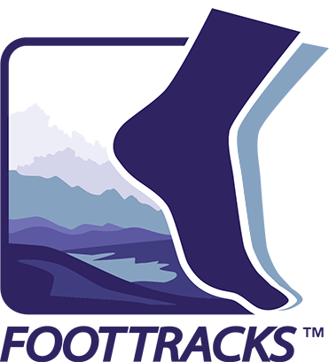 Foottracks-logo - Poster (371x409)