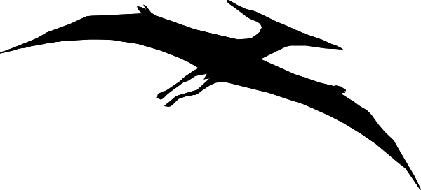 Pterodactyl Svg (600x272)