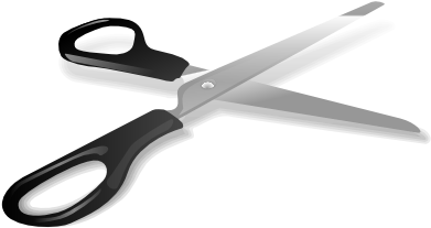 Scissors - Scissors Public Domain (410x410)