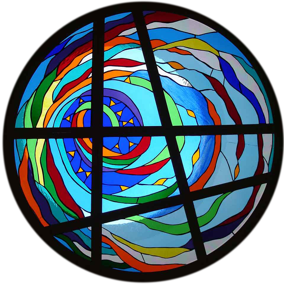 Cracking Glass - Circle (960x960)
