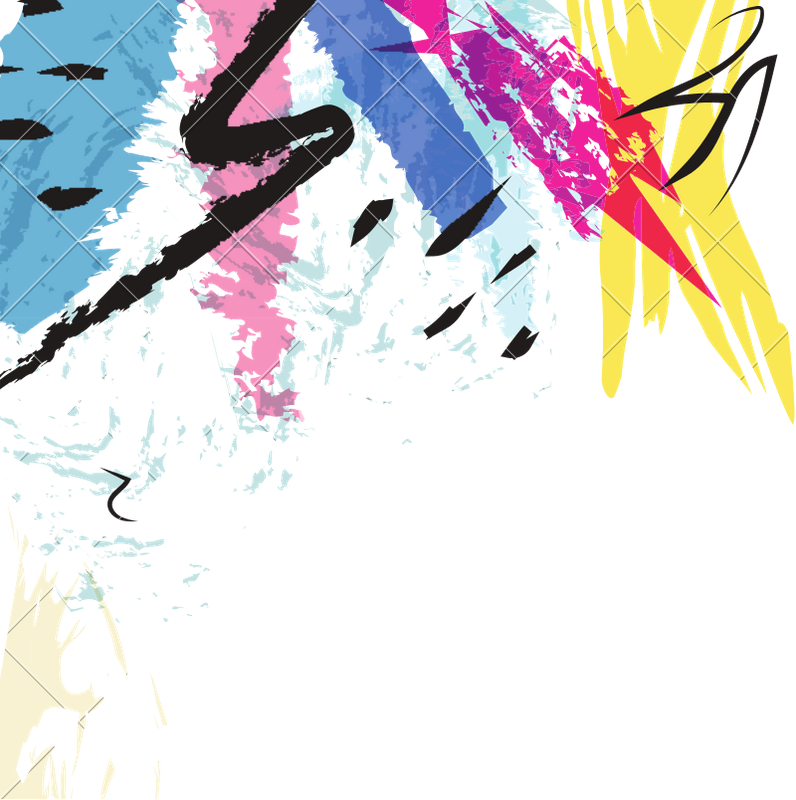 Colorful Abstract Messy Background - Illustration (796x800)
