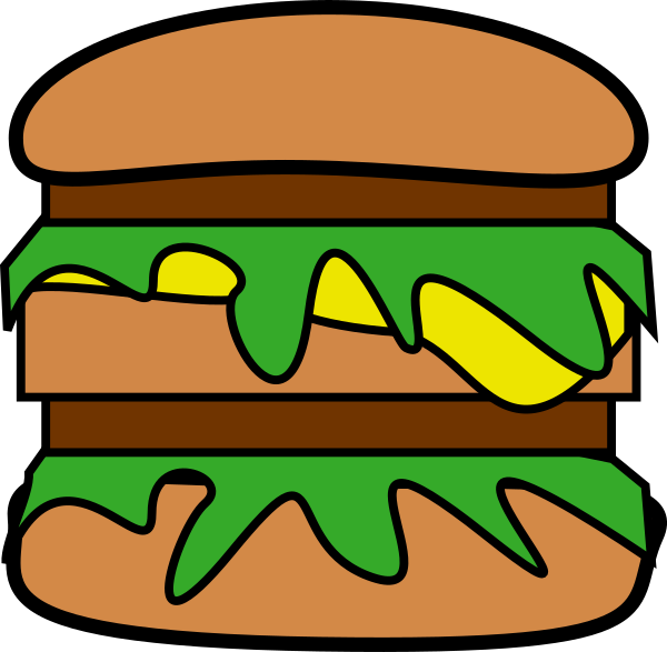Big Mac Svg (600x587)