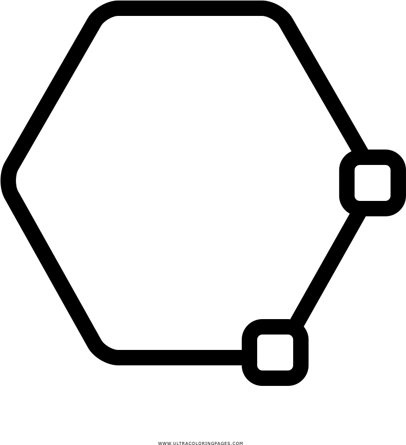 Polygon Coloring Page - Polygon Coloring Page (1000x1000)