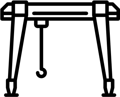 Harbor Crane Vector - Icon Hafenkran (400x400)