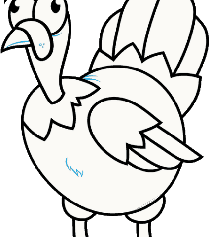 Easy Drawing A Turkey Step By Step (640x480)