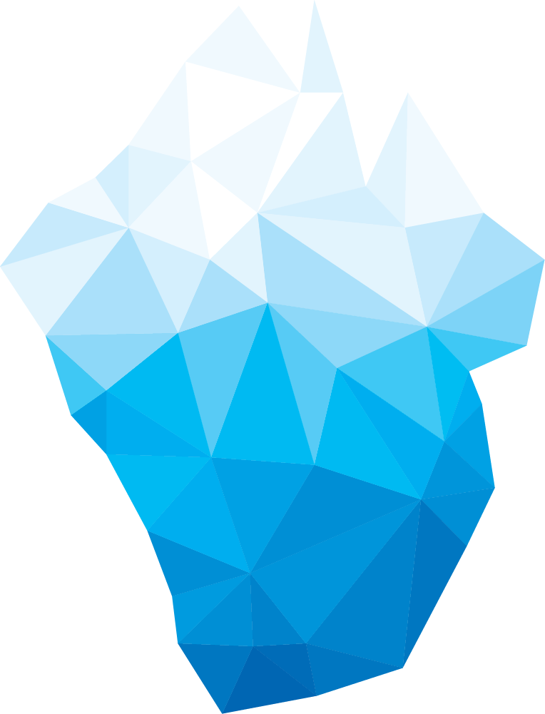 Iceberg Clipart Vector - Triangle (764x1001)
