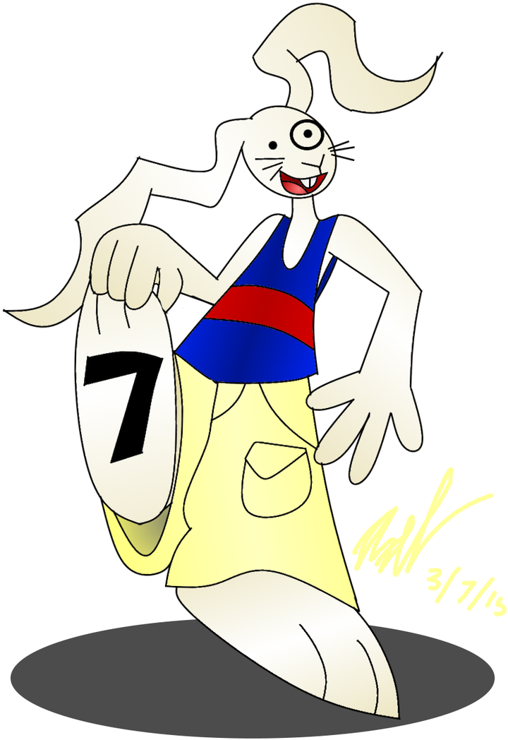 Lucky Seven Samson By Axeldk64 - Cartoon (751x1064)