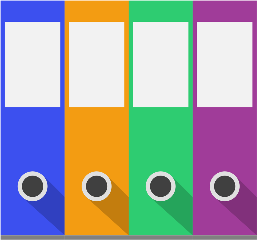 Binders - Binder Clipart Png (958x958)
