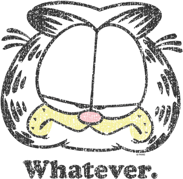 Mad Garfield The Cat (600x588)